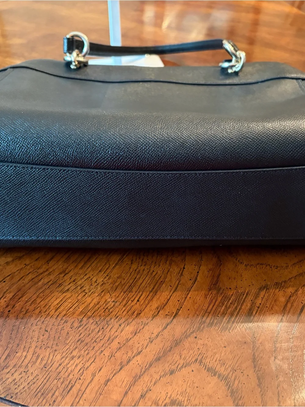 Coach structured black